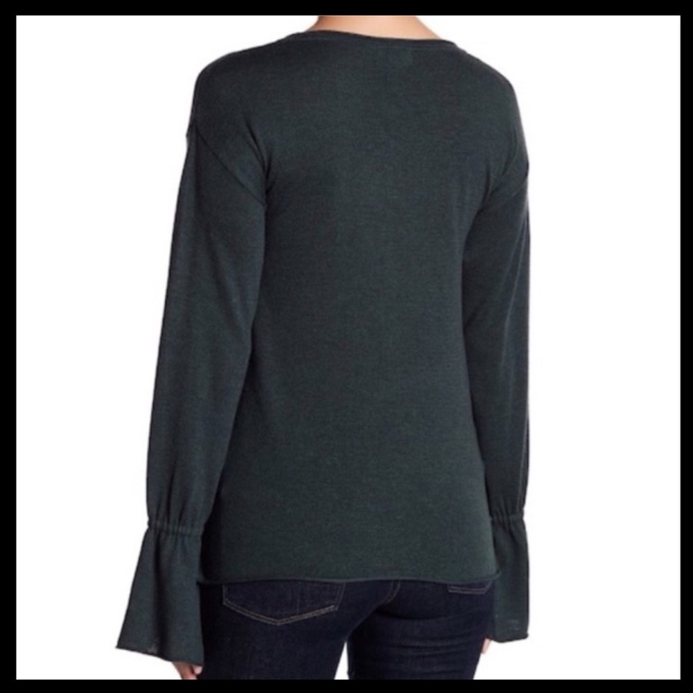 14TH & UNION Bell Sleeve Sweater
Color: Forest Green - Picture 2 of 3